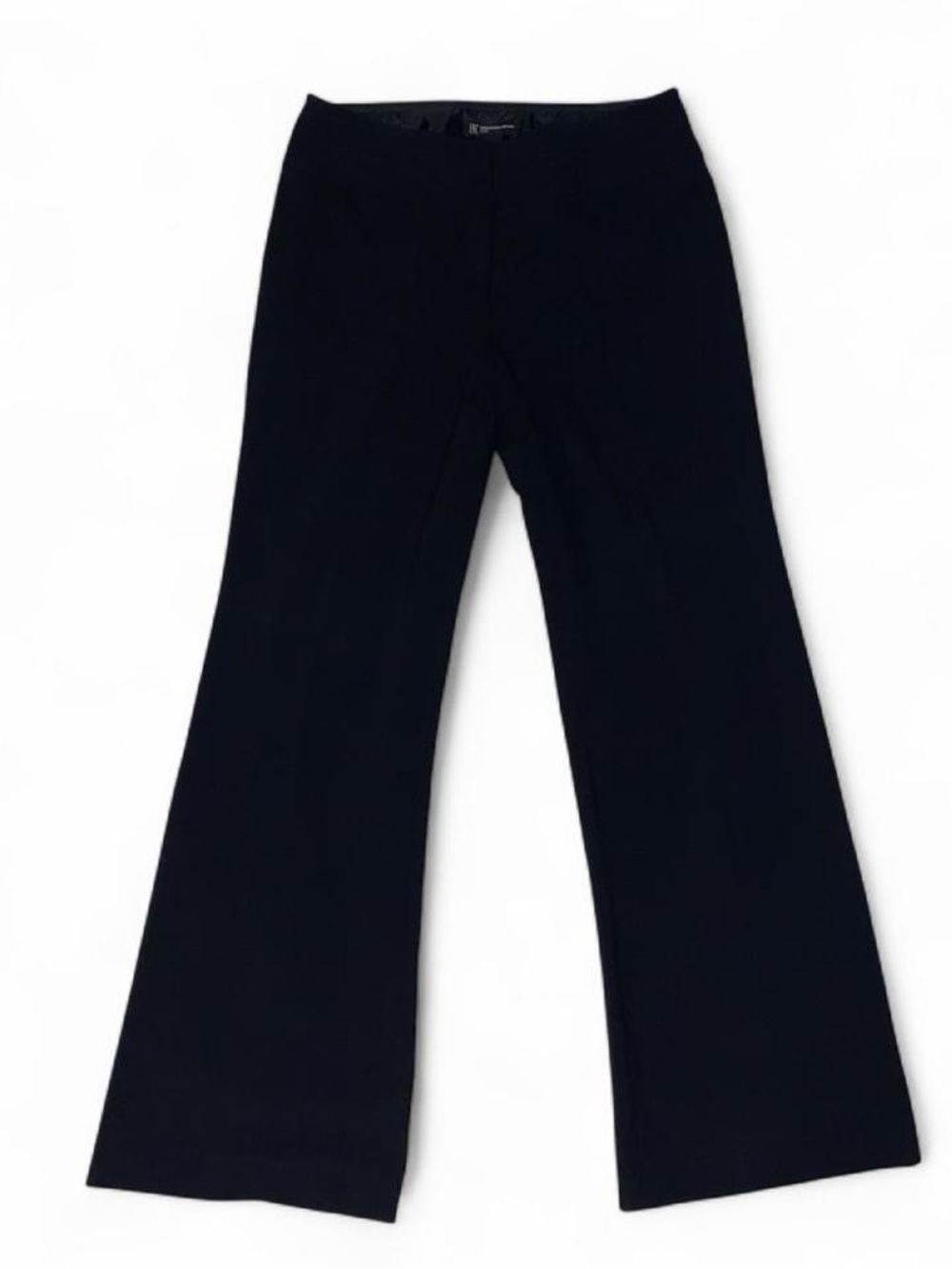 INC International Concepts Black Wide-Leg Trousers - Tailored Look